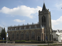 901095 Gezicht op de Oude Kerk (1e Dorpsstraat 1) te Zeist.